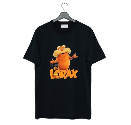 Dr Seuss The Lorax T-Shirt Black KM