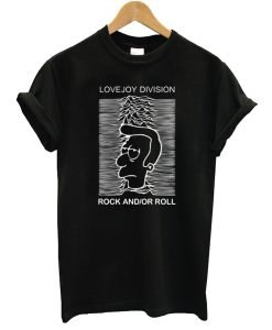 Homer Simpson Lovejoy Division Rock And Or Roll T-Shirt KM