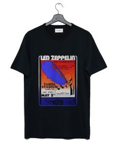 Led Zeppelin In Concert Tampa Stadium T-Shirt KM