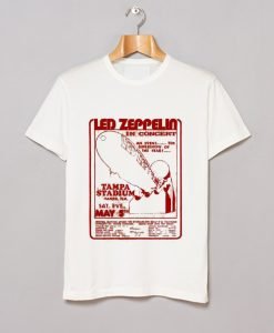 Led Zeppelin Tampa Stadium Tour 1973 T-Shirt KM