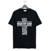 Man Of God Cross T-Shirt KM