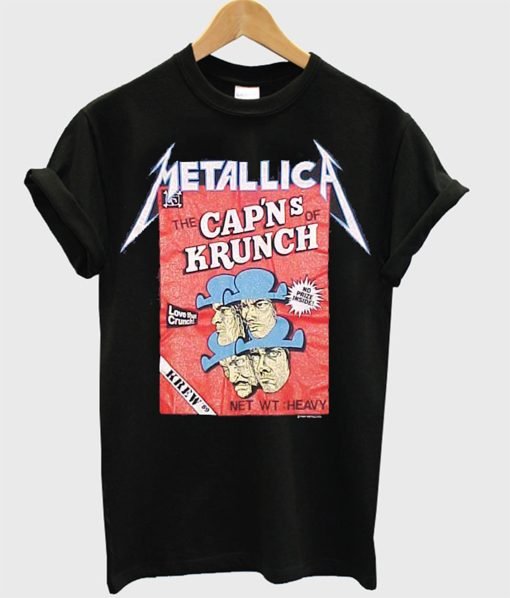Metallica The Cap’ns Of Krunch T-Shirt KM