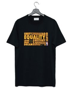 NBA Black History Month T Shirt KM