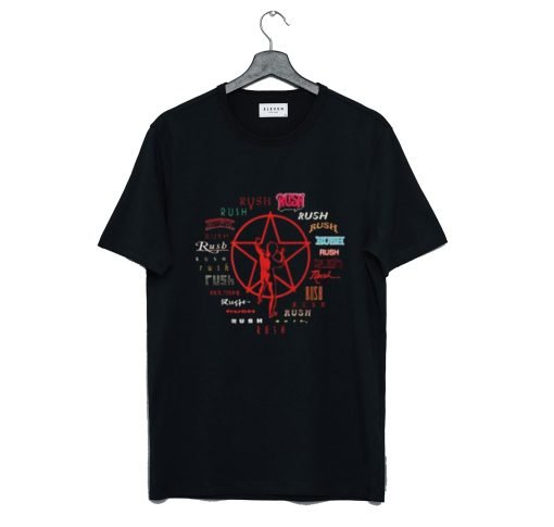 Rush – Evolution of Logo T-Shirt KM
