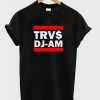 TRVS DJ-AM Black T-Shirt KM