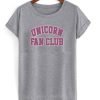 Unicorn Fan Club T-Shirt KM