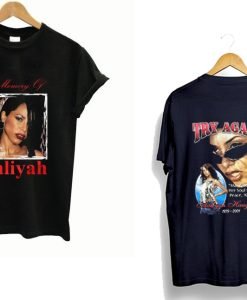 In Memory Of Aaliyah T Shirt KM