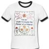 Never Underestimate The Power Of a Woman Ringer T-Shirt KM