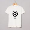 Peace Love Music White T Shirt KM
