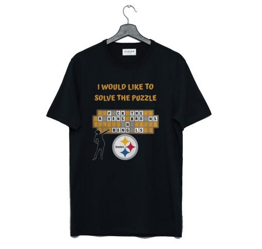 Pittsburgh Steelers I Would Like To Solve The Puzzle T-Shirt KM
