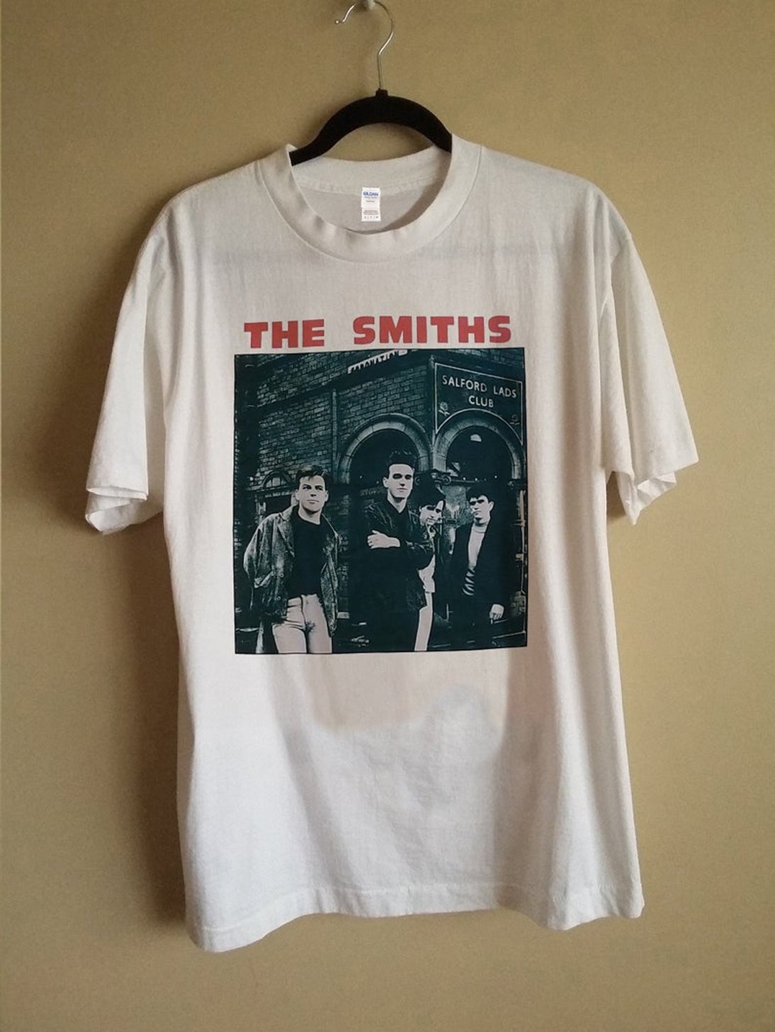 The Smiths The Queen is Dead Silkscreened T Shirt KM - Kendrablanca