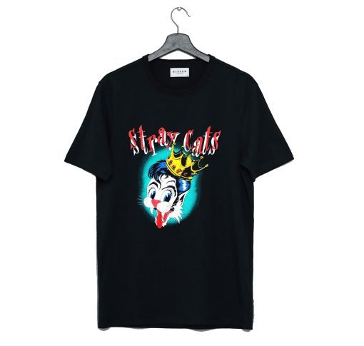 Vintage 1989 Stray Cats Blast Off Tour T Shirt KM