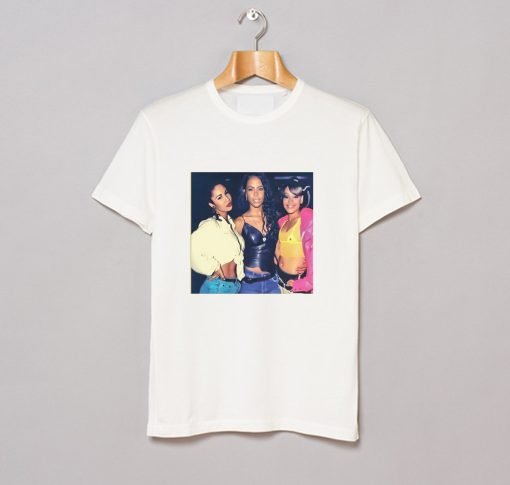Aaliyah Selena Left Eye T Shirt KM