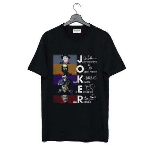 Joker All Version Signature T Shirt KM