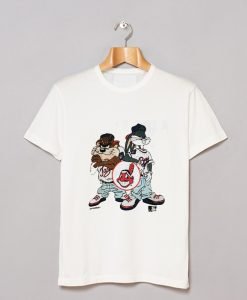 1993 Looney Toons Cleveland Indians T Shirt KM
