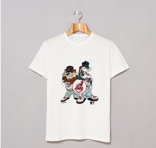 1993 Looney Toons Cleveland Indians T Shirt KM