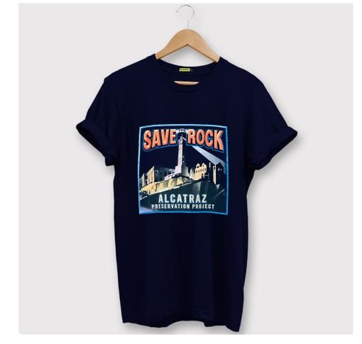 Save The Rock Alcatraz T-Shirt KM