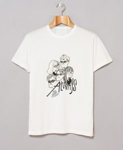 Alvvays Graphic Character T Shirt KM