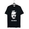 Free Julian Assange Print Wikileaks T Shirt KM