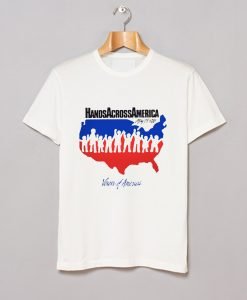 Hands Across America T Shirt KM