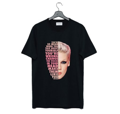 Pink Fuckin’ Perfect lyrics T-Shirt KM
