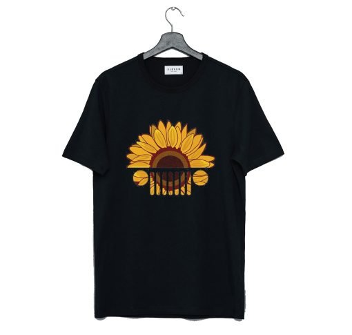 Sunflower Jeep T Shirt KM