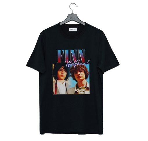 Finn Wolfhard Vintage Black Rapper T Shirt KM
