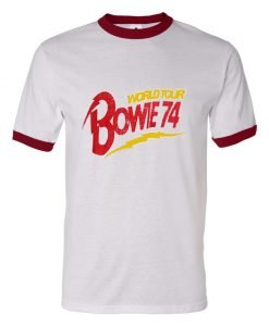 World Tour bowie 74 T Shirt KM