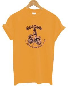 Motorcycle Yellow T Shirt KM