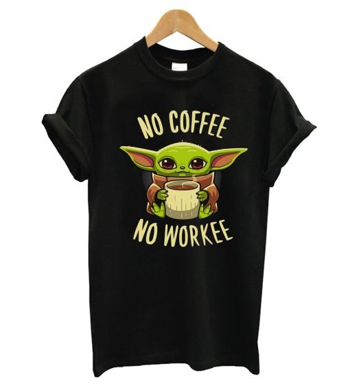 No Coffee No Workee T-Shirt KM