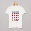 Rolling Stones Stadium Tongue Tour T Shirt KM