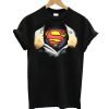 Superman Ripping Open T-Shirt KM