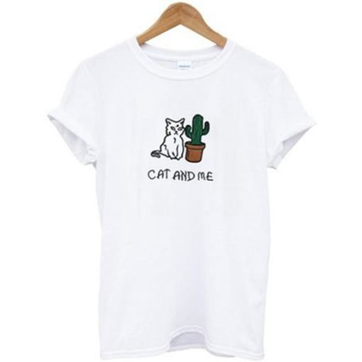 Cat And Me Cactus T Shirt KM