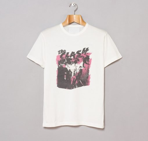 The Clash Retro Punk Rock T Shirt KM