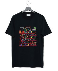 Donkey Kong Retro Game Characters T-Shirt KM