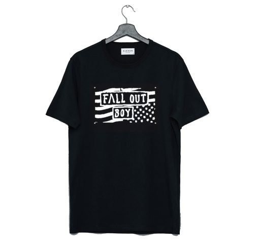 Us Flag Fall out Boy T Shirt KM