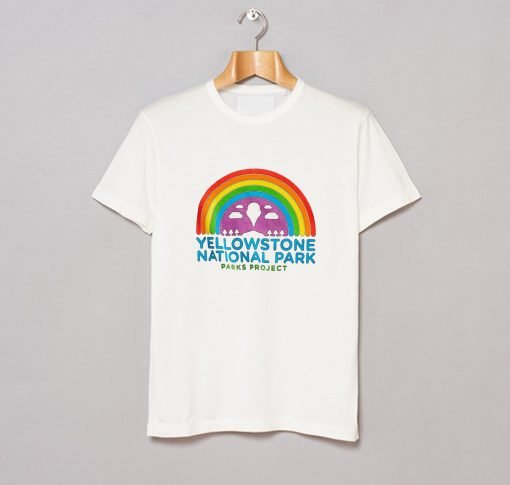Yellowstone Rainbow National Park T Shirt KM