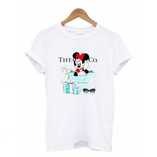 Disney Minnie Mouse Tiffany & CO T Shirt KM