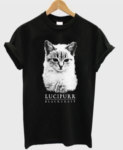 Lucipurr Black Craft T-Shirt KM