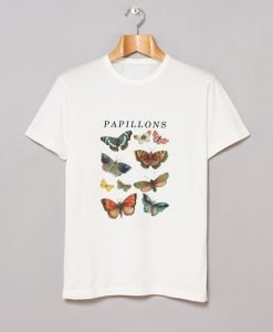 Papillons Butterfly Vintage T-Shirt KM