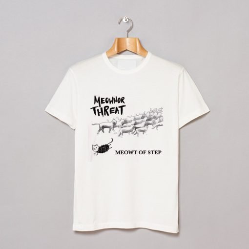 Meowner Threat Punk Cat T Shirt KM