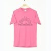 Retro Ocean Sun Tee Nature T Shirt KM