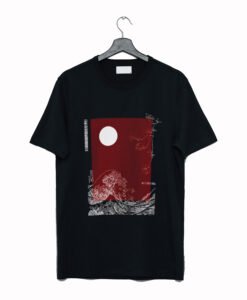 Moon Minimalistic Japanese T Shirt KM