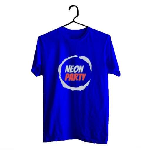 Neon Party Printing T Shirt KM