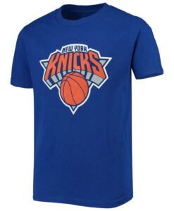 Youth New York Knicks Blue Primary Logo T-Shirt KM